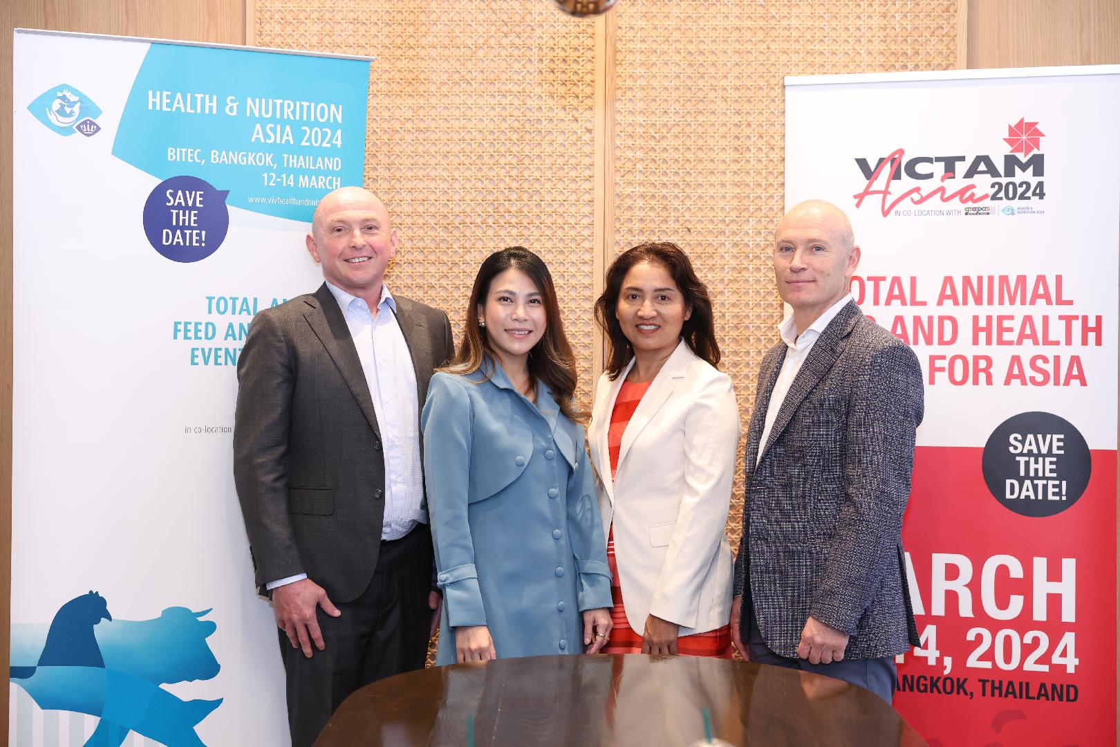VNU joins with VICTAM to push investment in animal feed and complete animal health businesses, through VICTAM Asia event and Health & Nutrition Asia 2024, this March !