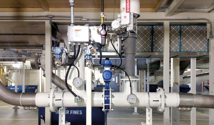 E-finity® Pneumatic Conveying System is Designed for Stability and Reliability